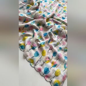 Floral Offwhite Multicolor Saree With Handwork